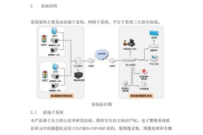 城市路口高清综合交通监控系统设计方案_监测